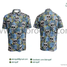 POLOSHIRT SKULL TROPIS 0625